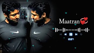 Video thumbnail of "Maatran Surya Bgm💞 💙  |  Ringtone Download 👇| Surya | Kajal | Harris Jayaraj | Matraan #arjun_edits"