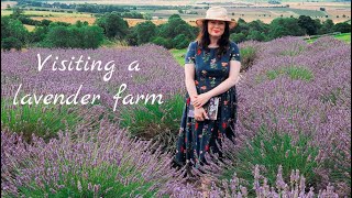 Visiting a Lavender Farm, Book Shopping Haul and Exploring a Yorkshire Market Town!