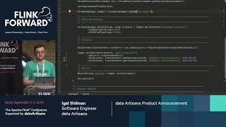 data Artisans Streaming Ledger Announcement - Igal Shilman