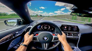 POV: over 305km/h in the BMW M8 Competition Gran Coupe
