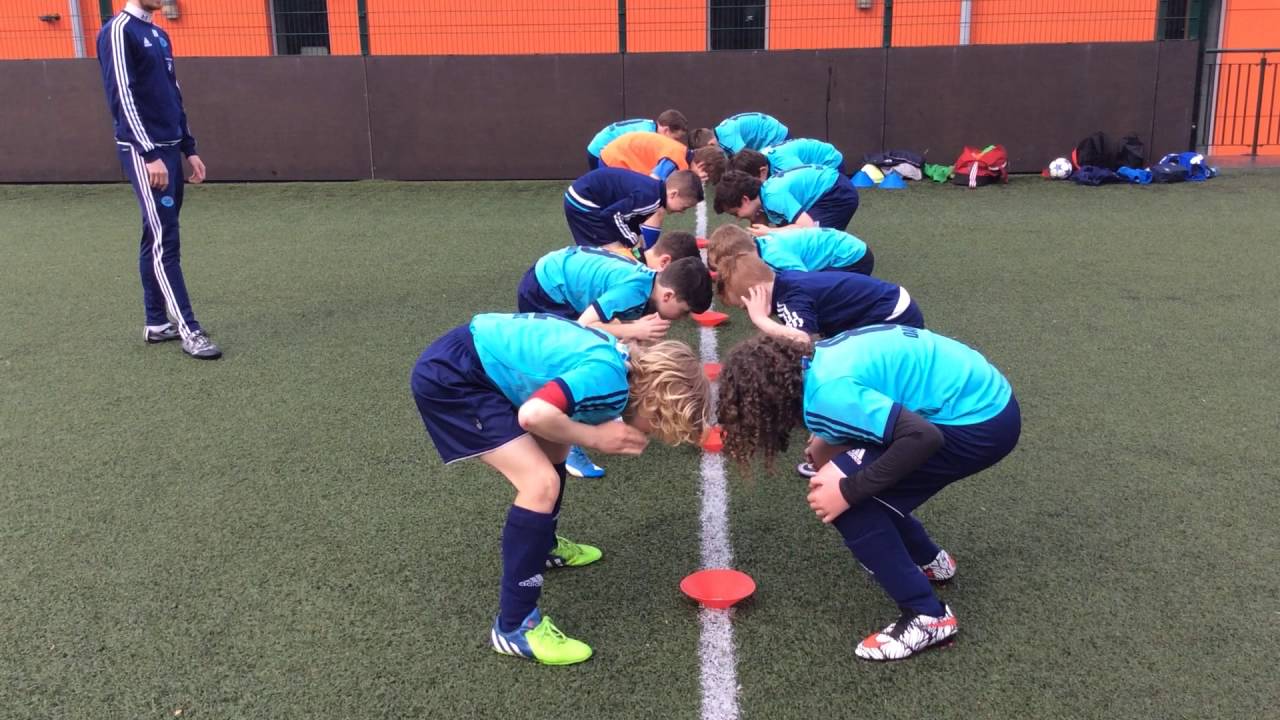 Fun reaction drill - YouTube