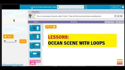 LESSON8: OCEAN SCENE WITH LOOP