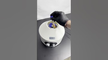 Centrifuging random things #chemistry #centrifuge #science