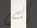 Easy Drawing Ironing...#art #drawing #trending #viral #iron.👍👈👌❣️💕