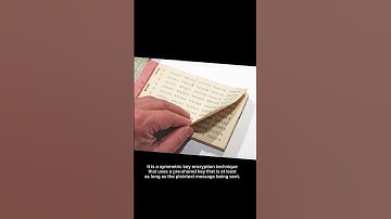 The One-Time Pad (OTP) was a device used during World War II. #history #war