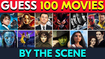 Guess 100 Movies by the Scene! 🎬 ✨ Movie Quiz Challenge