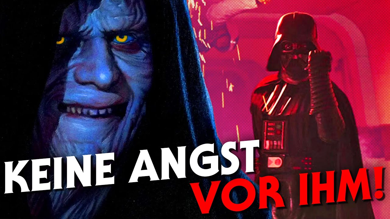 Warum Palpatine keine Angst vor Vader hatte!