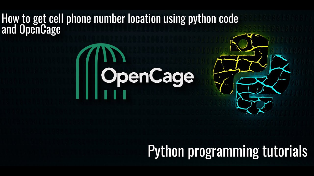 How to get cell phone number location using python code - YouTube
