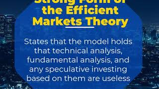 Strong Form Of The Efficient Markets Theory - Super Stocks Market Concepts