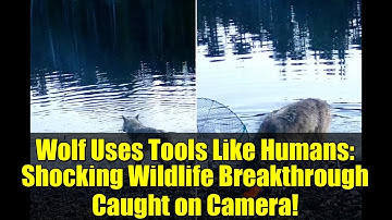 Wolf Uses Tools Like Humans: Shocking Wildlife Breakthrough Caught on Camera!