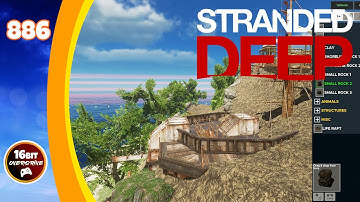 Adding A Buried Hillside Fort - Caldera Map Build - Stranded Deep (886)