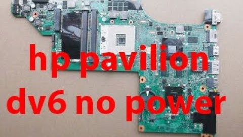 how to no power laptop| hp pavilion dv6 laptop| 2023