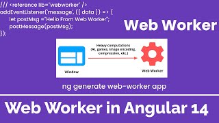 How to use Web Workers in Angular | Angular 14 Tutorial screenshot 3