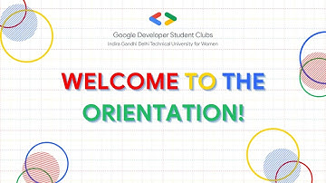 GDSC ORIENTATION 2022-23