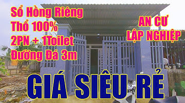 Nhà Cấp 4 Siêu Rẻ ĐỨC HÒA - LONG AN l Thiết Kế Rộng Thoáng 2PN l Nhanh Tay Sở Hữu l 0966.71.73.76