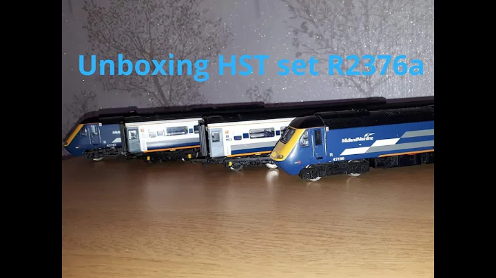 Unboxing Hornby R2376a Midland Intercity 125 HST train pack for Mangley Town OO gauge model railway