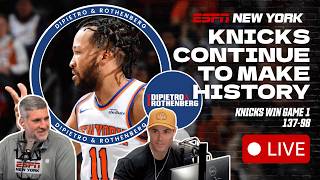 Knicks dismantle Sixers in Game 1 + Yankees honor John Sterling | DiPietro &amp; Rothenberg | 5/5/26