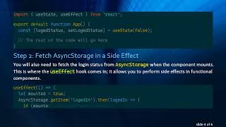 How to Fix React Native AsyncStorage Not Working Properly