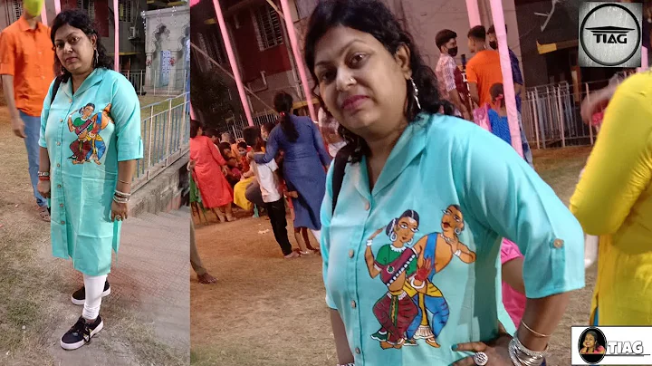 Jamini Roy painting in Kurti