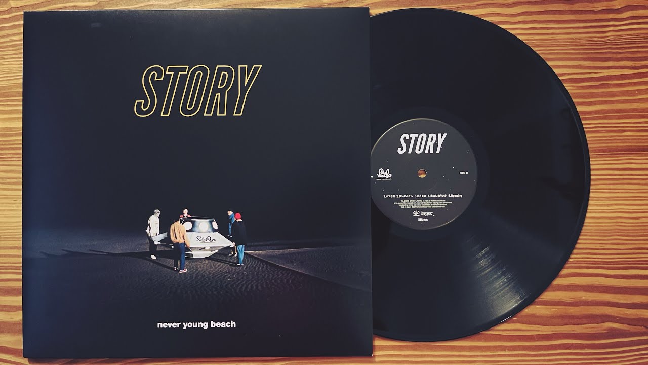 STORY never young beach  レコード LP