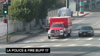 LAFD RESCUE 13 TRANSPORTING
