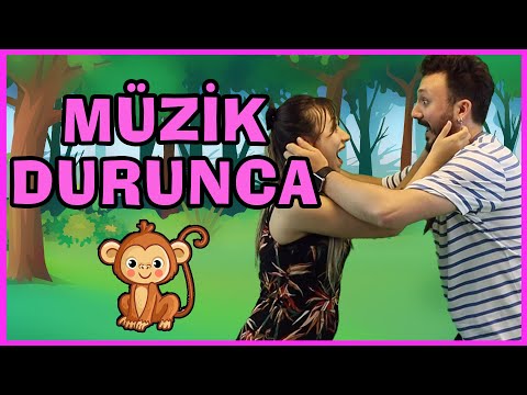 MÜZİK DURUNCA | Maymun, Tavşan, Kuş, Kedi, Fare Şarkısı | Okul Öncesi Şarkılar | Burak Onurlu | 2022