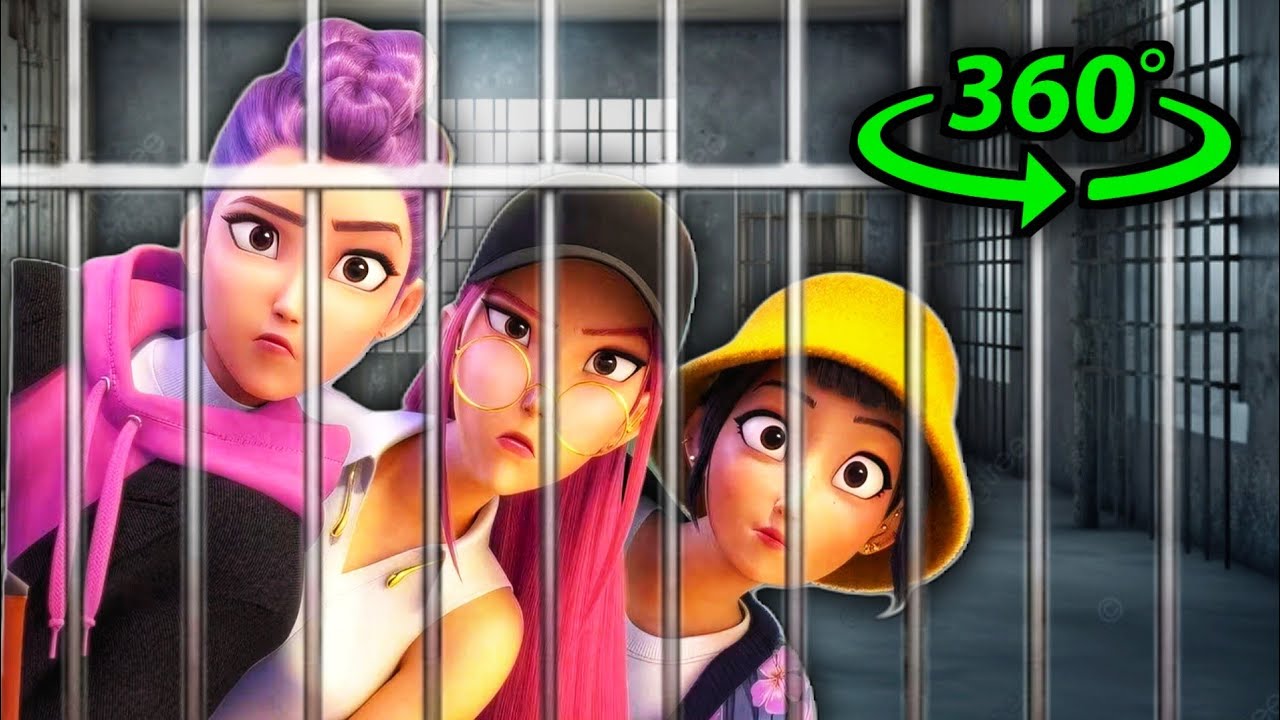 360° K-Pop Demon Hunters | Mission: Rescue HUNTR/X from prison