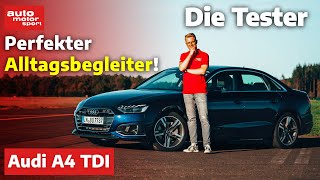 Audi A4 40 Turbodiesel: Entspanntes dahingleiten! - Test | auto motor und sport