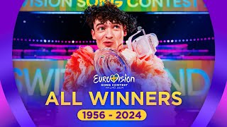 Eurovision: ALL WINNERS (1956-2024)