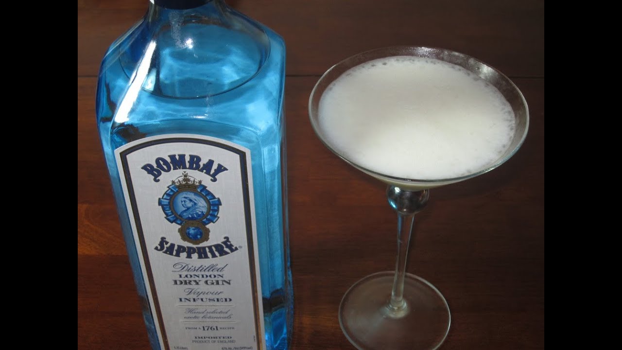 coctel La Dama Blanca White Lady Cocktail 