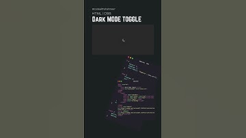 CSS Dark Mode Animated Toggle