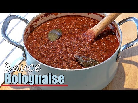 Vidéo: Comment Faire Des Spaghettis à La Sauce Bolognaise