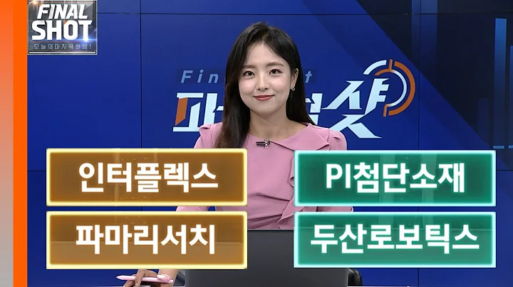 인터플렉스, PI첨단소재, 파마리서치, 두산로보틱스 | Final Shot (20240612)