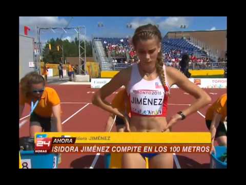 Isidora Jiménez bate el récord de Chile y avanza a semifinales en los 100 metros