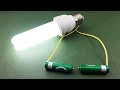 Wow Free Energy Generator 12 Volt Light Bulb with Magnet Speaker New Science Project 2019