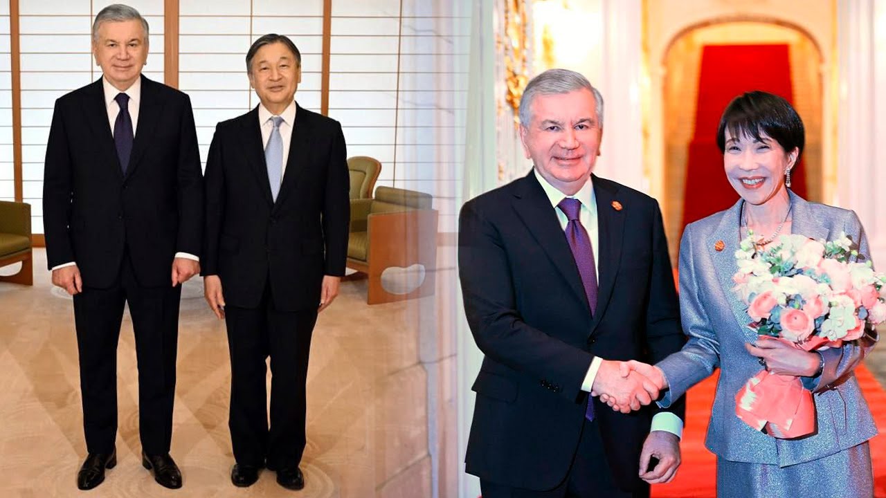 Мирзиёевнинг Токио сафари: Император ва Япония раҳбарлари билан учрашувлар