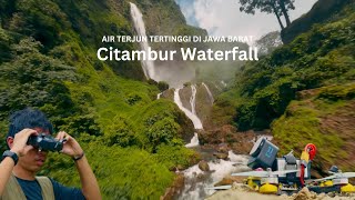 Flying FPV Drone At The Highest Waterfall In West Java | FPV Drone #BamonVlog