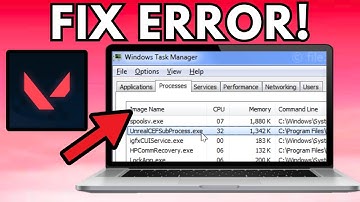 How To Fix Unrealcefsubprocess.exe Valorant!