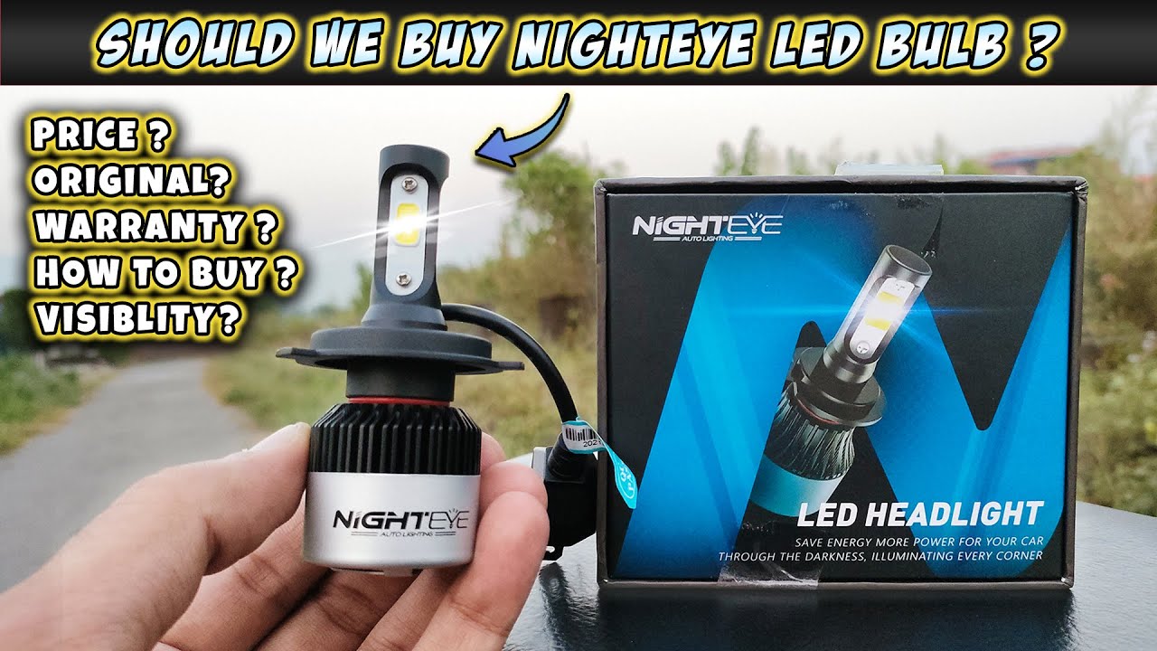 Nighteye LED H4 Bulb Review: Answers ALL Your Question Doubts! 