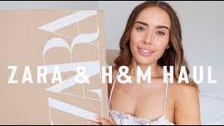NEW SUMMER ZARA & H&M HAUL + TRY ON  HAUL Suzie Bonaldi