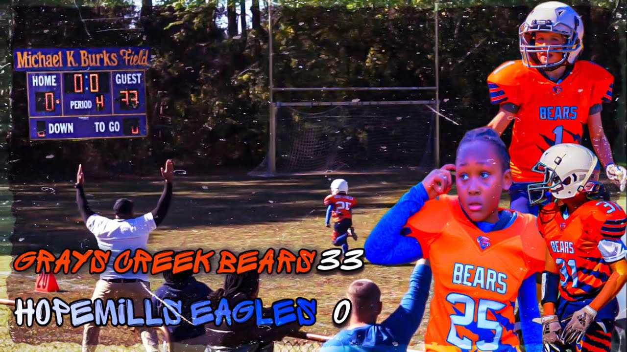 10u GRAYS CREEK BEARS vs 10u HOPE MILLS EAGLES
