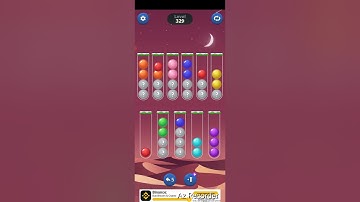 Game:Ball Sort iq Puzzle Level 329 Up ❤️