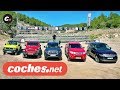 Comparativa Todoterreno: Jimny, Wrangler, Land Cruiser, Navara, Range Rover 2019 | coches.net