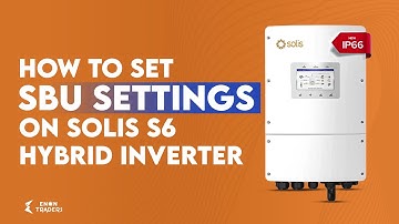 "How to Set SBU Settings on Solis S6 Hybrid Inverter | Step-by-Step Guide"