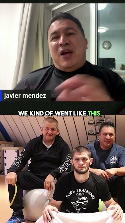 Javier Mendez on Khabib Being Choked by Dustin Poirier moment