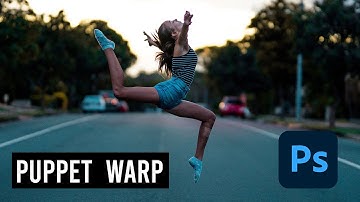 How to warp realistic way with puppet warp tool in photoshop 2023