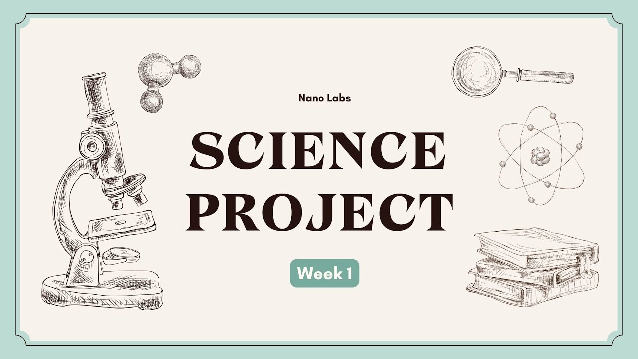 Science Project UPDATE! Week 1 Here we go. 