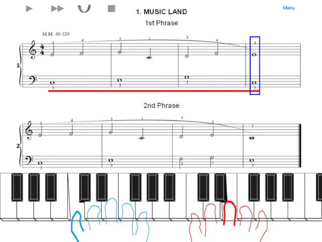 Thompson Book 1 - 1   Music Land class=