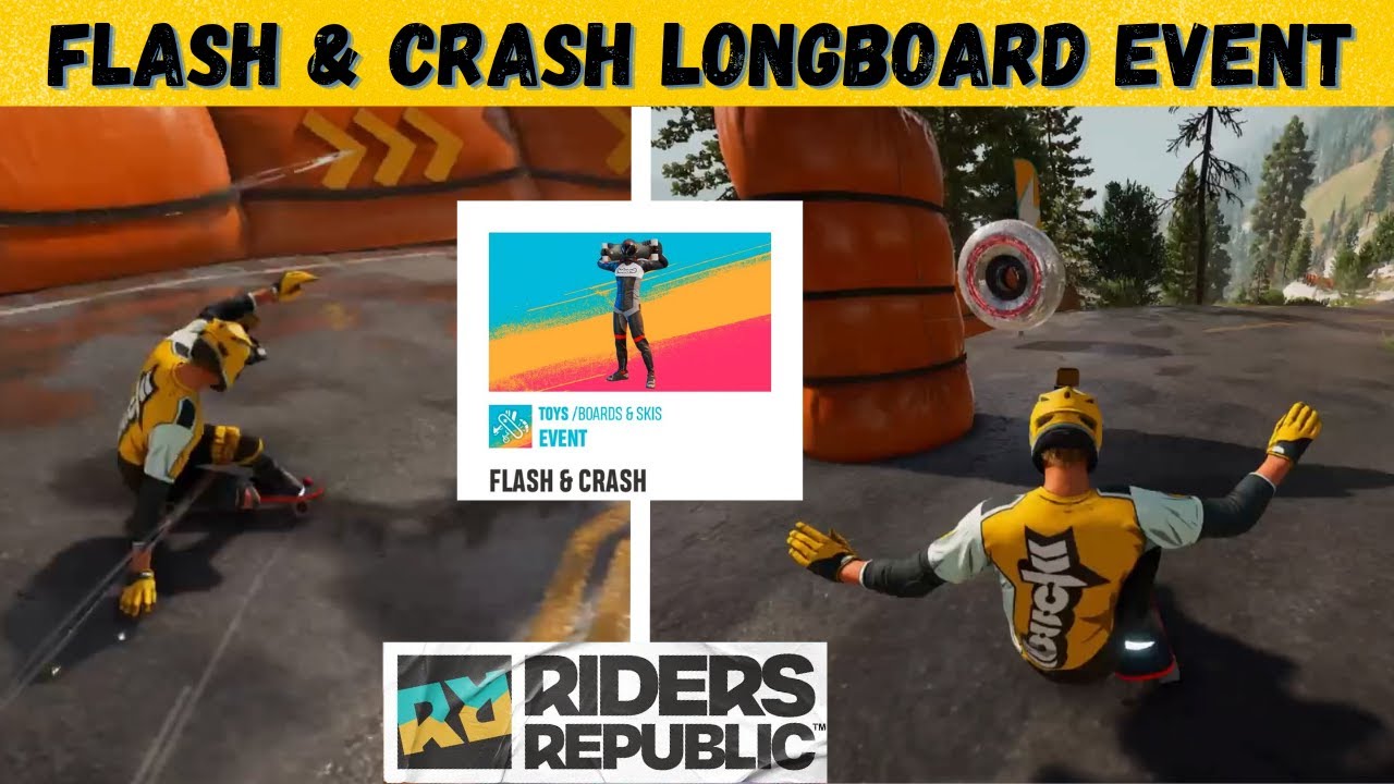 Best LONGBOARD Event in Riders Republic YouTube