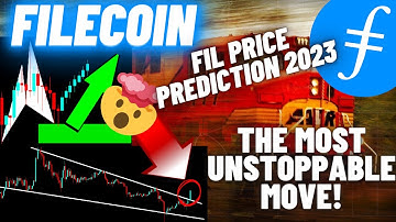 The Most Unstoppable Move OF Filecoin | FIL Price Prediction 2023